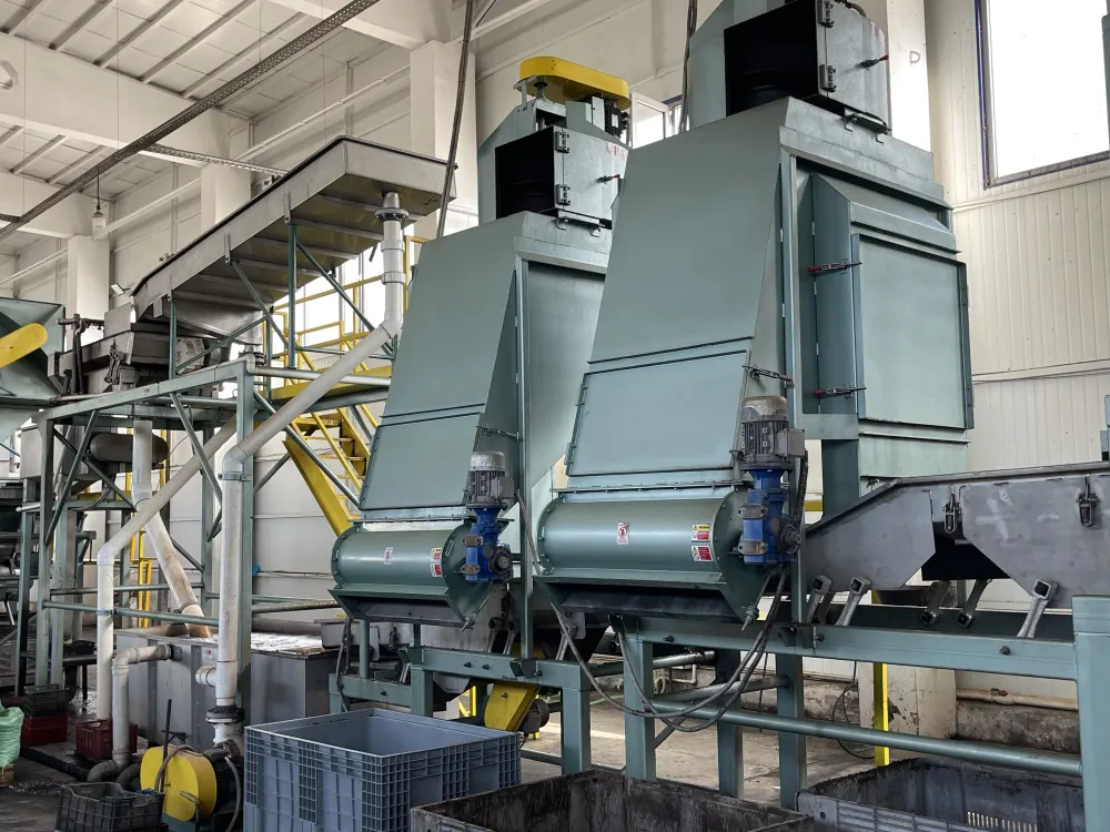 California technology processing line by Valley Welding for premium raisin sorting and cleaning